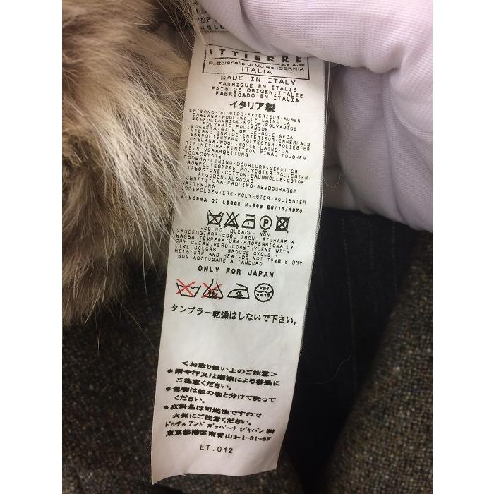 DOLCE&GABBANA ドルチェ&ガッバーナ ツイード Pコート メンズ DOLCE&GABBANA ドルチェ&ガッバーナ ツイード Pコート メンズ