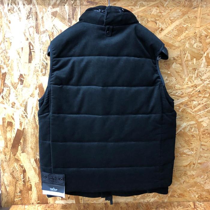 STONE ISLAND SHADOW PROJECT メンズ 中綿ベスト ブラック STONE ISLAND SHADOW PROJECT メンズ 中綿ベスト ブラック