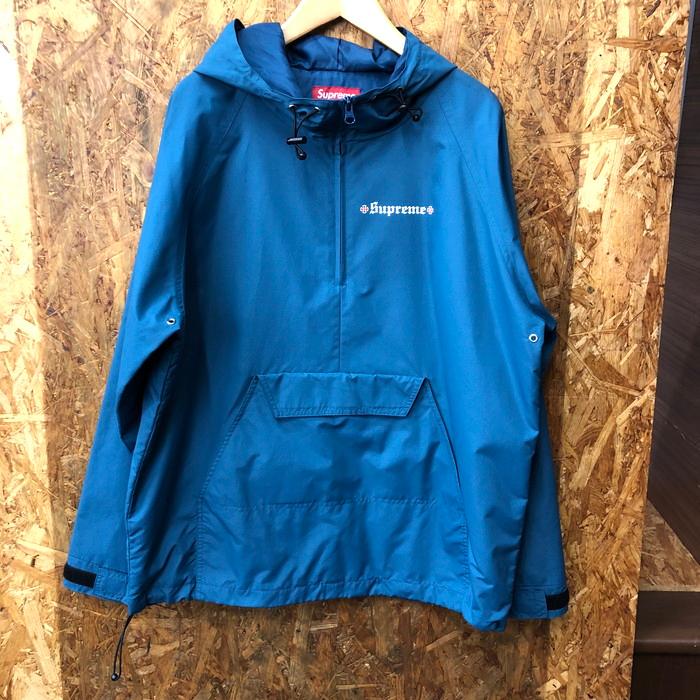 Supreme ナイロンジャケット Supreme◇Logo Piping Hooded Track Jacket/ナイロンジャケット/XL