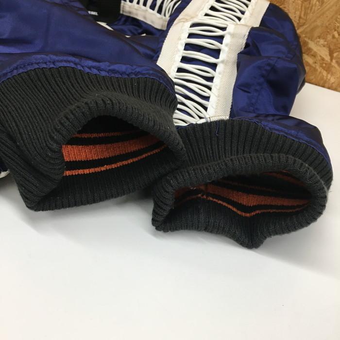メンズ ボンバージャケット J-EARLYジャケット 18FW ネイビー系 【ヤンキース】 表記サイズ：L[jggI]