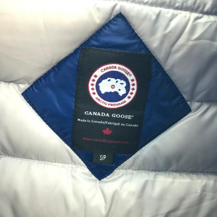 【中古】CANADA GOOSE ライトウェイト ダウン レディース キャンプコート ブルー 表記サイズ：S/P [jgg]｜junglejungle｜03