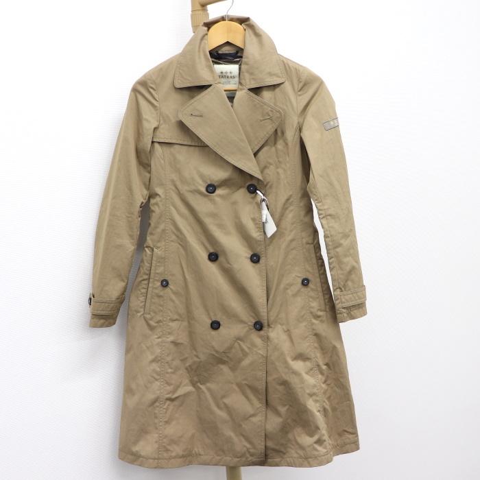 中古】タトラス トレンチコート コットン ナイロン ダウン フェザー 