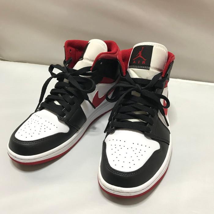 NIKE エアジョーダン1 メンズ スニーカー 554724-122 ホワイト 