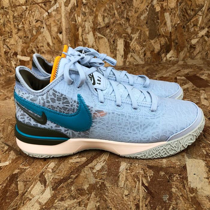 【中古】NIKE ズームレブロン NXXT GEN EP スニーカー DR8788-400 ライトブルー サイズ28.5cm [jgg]｜junglejungle｜05