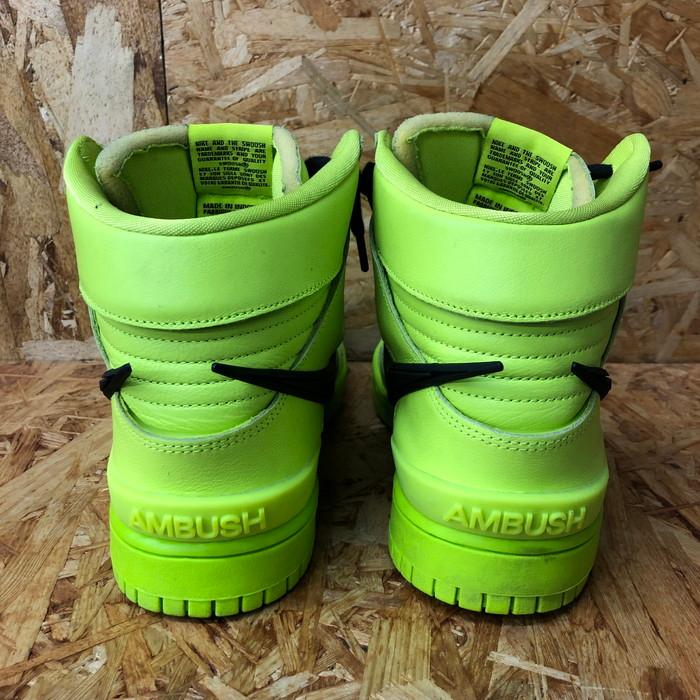 NIKE × AMBUSH メンズ スニーカー DUNK HI フラッシュライム NIKE × AMBUSH メンズ スニーカー DUNK HI フラッシュライム