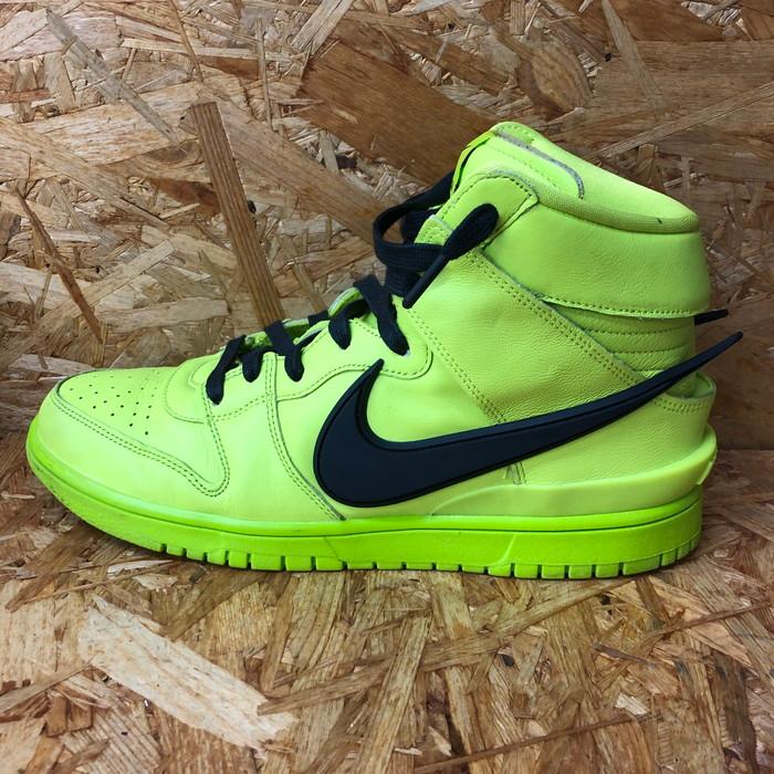 NIKE × AMBUSH メンズ スニーカー DUNK HI フラッシュライム NIKE × AMBUSH メンズ スニーカー DUNK HI フラッシュライム