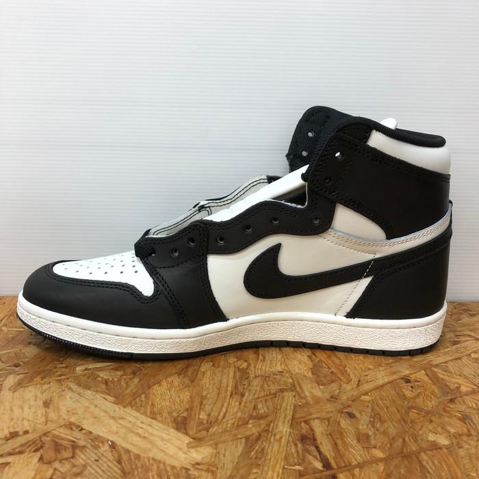 【中古】NIKE メンズスニーカー エアジョーダン1 HI85 BQ4422-001 ブラック ホワイト 表記サイズ：28.0cm [jgg]｜junglejungle｜03