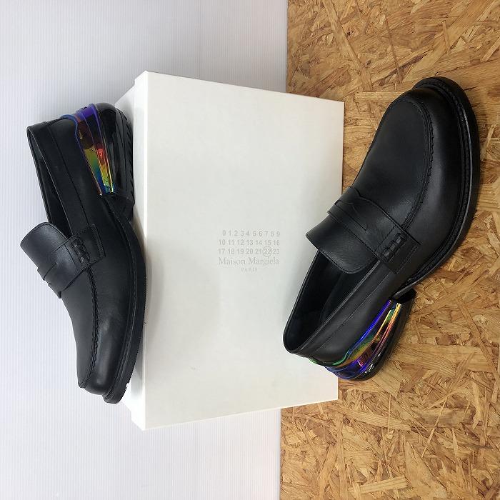 【中古】Maison Margiela メンズ ローファー ブラック サイズ43 [jgg]｜junglejungle｜09