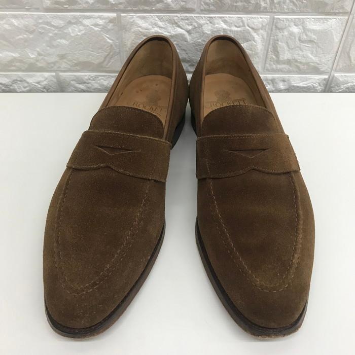 中古】CROCKETT&JONES SYDNEY ローファー ブラウン 表記サイズ：7E 