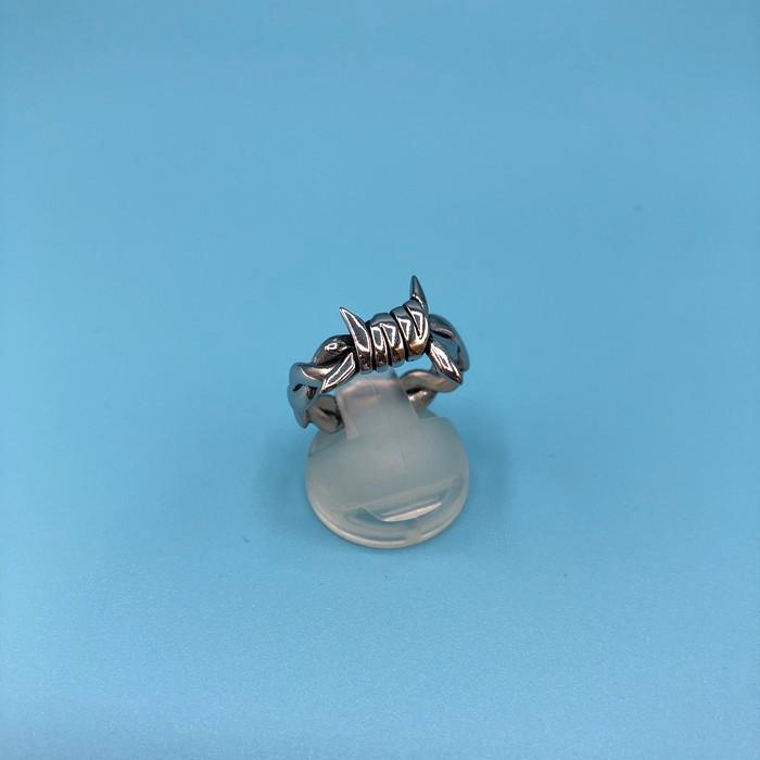 HUF（ハフ） HUF BARBED WIRE RING メンズ リング 有刺鉄線 実寸：約15 