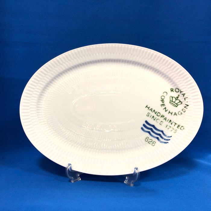 ロイヤルコペンハーゲン 626 オーバルプレート　シグネチャー ROYAL COPENHAGEN（ロイヤルコペンハーゲン） オーバルプレート