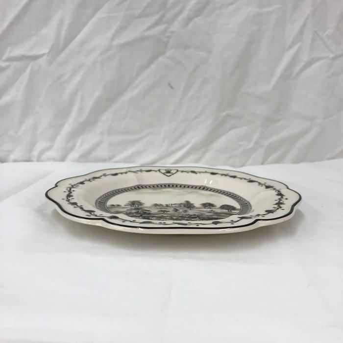 WEDGWOOD Queen's Ware ジーニアスコレクション フロッグサービス プレート 2点セット 1996年製 [jgg]_1