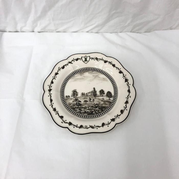 WEDGWOOD Queen's Ware ジーニアスコレクション フロッグサービス プレート 2点セット 1996年製 [jgg]_2