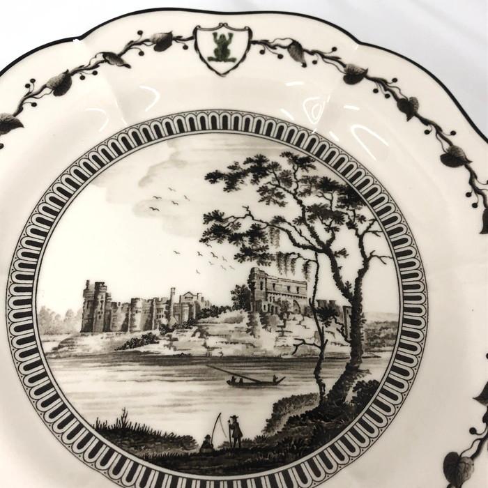 WEDGWOOD Queen's Ware ジーニアスコレクション フロッグサービス プレート 2点セット 1996年製 [jgg]_6