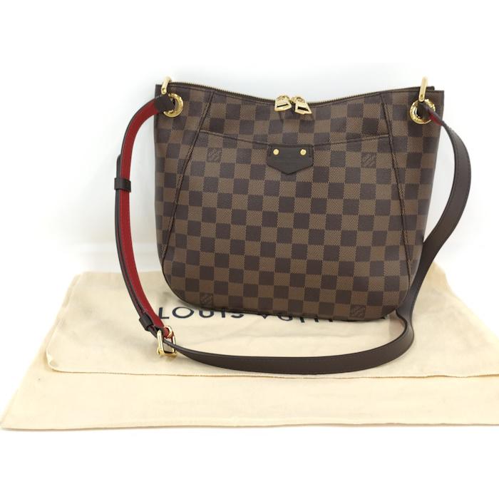 LOUIS VUITTON サウス バンク ショルダーバッグ ダミエ エベヌ LOUIS VUITTON（ルイ・ヴィトン） サウス バンク ショルダーバッグ