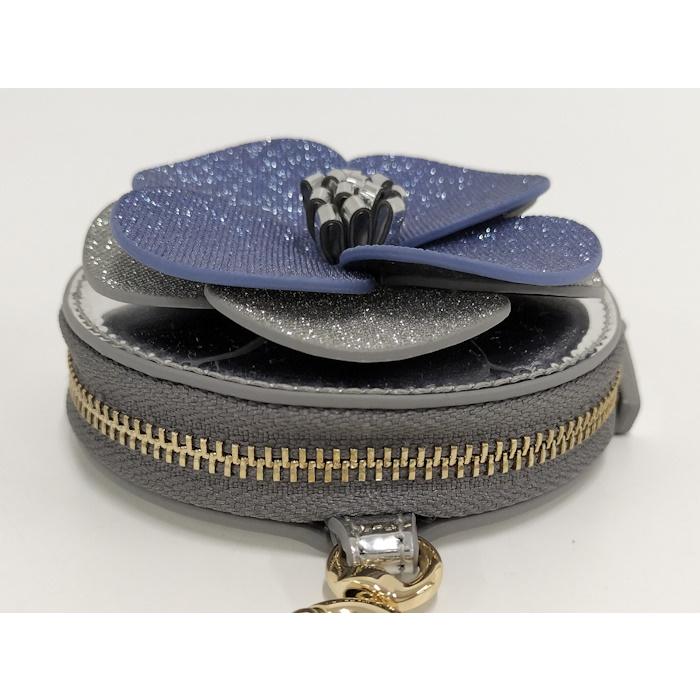 FURLA（フルラ） コインケース 小銭入れ フラワーモチーフ エナメル