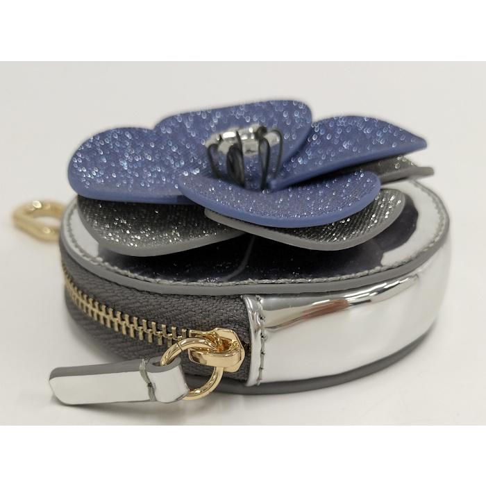 FURLA（フルラ） コインケース 小銭入れ フラワーモチーフ エナメル