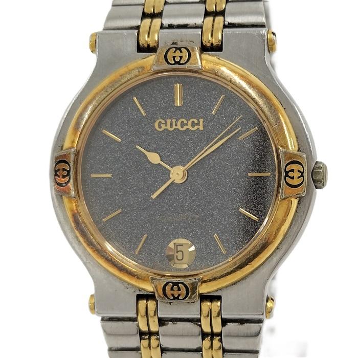 GUCCI（グッチ） 腕時計 メンズ クオーツ SS グレー文字盤 9000M