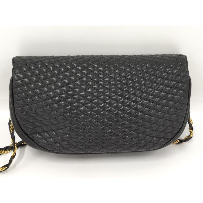 Bally（バリー） チェーンショルダーバッグ レザー ブラック