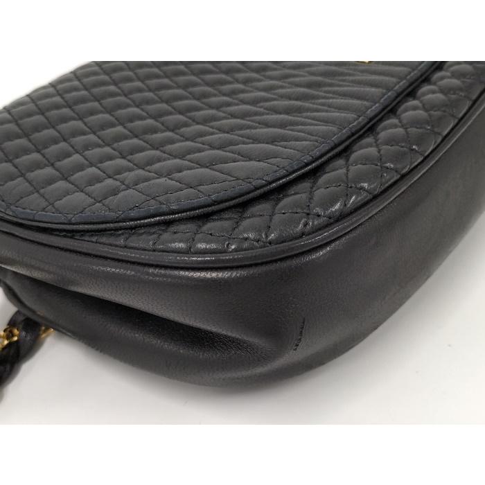 Bally（バリー） チェーンショルダーバッグ レザー ブラック
