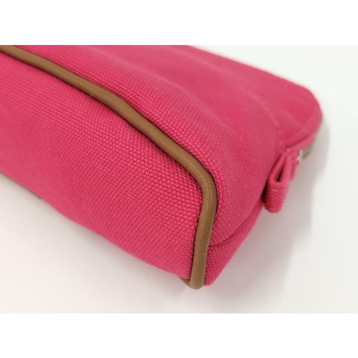 HERMES（エルメス） ボリード ポーチ ミニミニ キャンバス ピンク