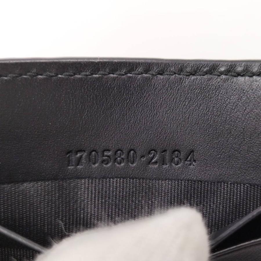 GUCCI（グッチ） 二つ折り財布 マネークリップ付き グッチシマ レザー