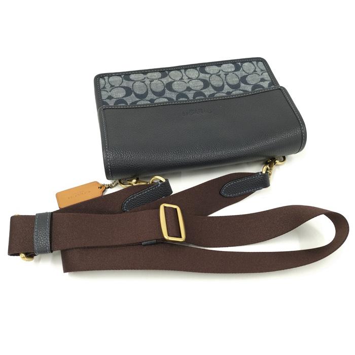 COACH（コーチ） ショルダーバッグ シグネチャー キャンバス レザー