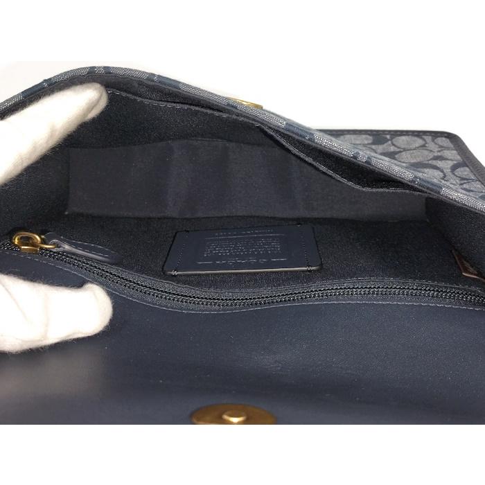 COACH（コーチ） ショルダーバッグ シグネチャー キャンバス レザー