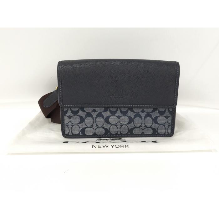 COACH（コーチ） ショルダーバッグ シグネチャー キャンバス レザー