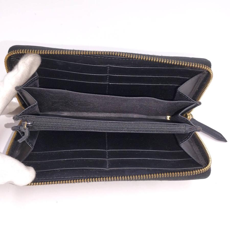 GUCCI（グッチ） ラウンドファスナー長財布 グッチシマ レザー