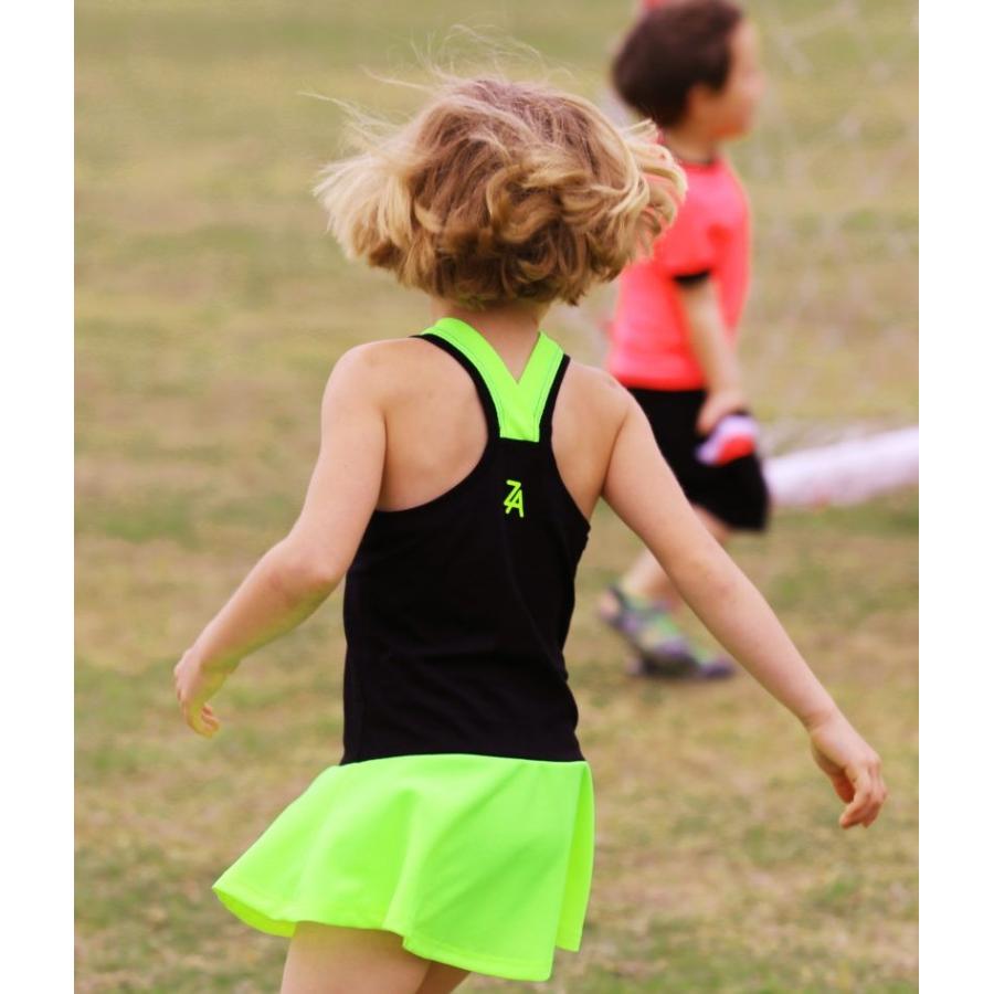 数量は多 テニスウェア ジュニア Dress Tennis Black Back Racer 女の子用 2点セット ワンピース アンダースコート Daria ウエア Albinofoundation Org