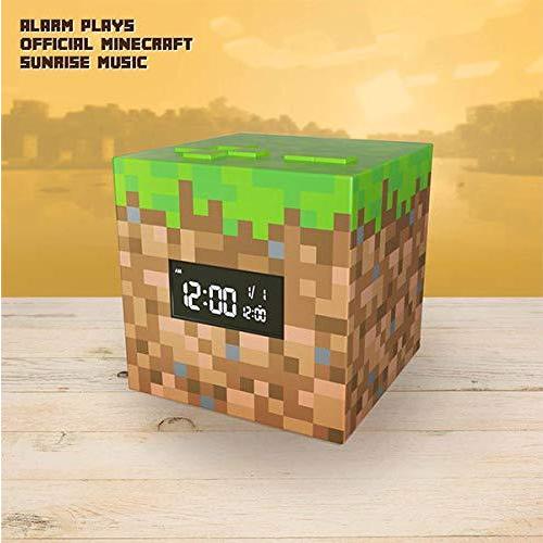 マインクラフト 目覚し時計 マインクラフトの公式音楽でさわやかなお目覚め スヌーズ機能もついたマインクラフトの草ブロックデザインの目覚 A B08lkjktbf 2324 マインクラフト 目覚し時計 A B08lkjktbf 2324 目覚まし時計 ジュンジュンパワー2