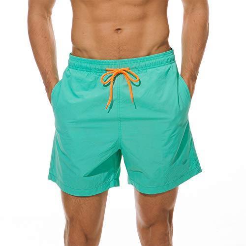 激安店舗 サーフパンツ Shengrui セイリ サーフパンツ メンズ 海パン スイムショーツ スポーツウエア 通気 速乾 メッシュインナー 湖青 Xl Www Threeriversofs Com