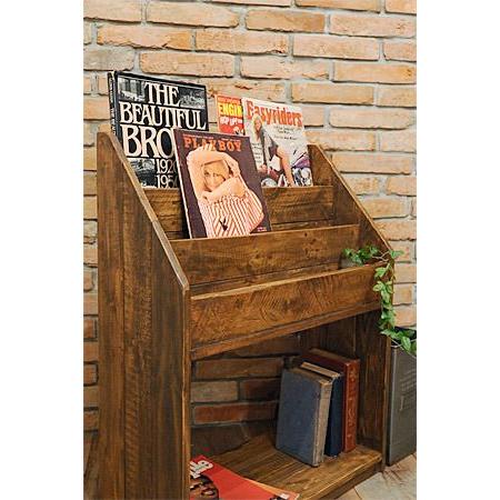 コスガ マガジン　ラツク　(籐製品)　本　雑誌　レトロ　収納家具 Amazon｜マガジンラック 籐 ラタン調、おしゃれ雑誌収納ラック レトロ
