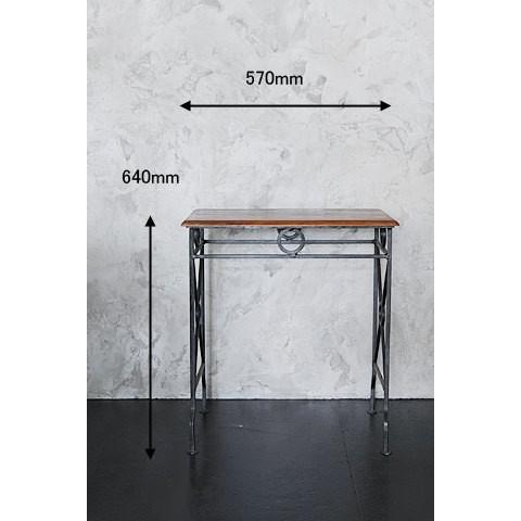 ネストテーブル アイアン サイドテーブル 木製 カフェ レトロ