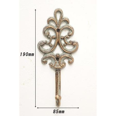 アイアン フック 金具 壁掛け おしゃれ インダストリアル ウォール