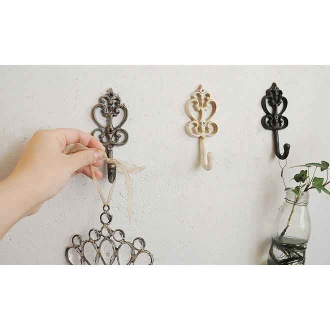 アイアン フック 金具 壁掛け おしゃれ インダストリアル ウォール