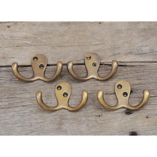 イギリス アンティーク/ヴィンテージ テディベア 真鍮ウォールフック 2