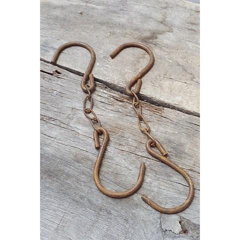 アイアン チェーン フック インダストリアル 無骨 ハンギング レトロ