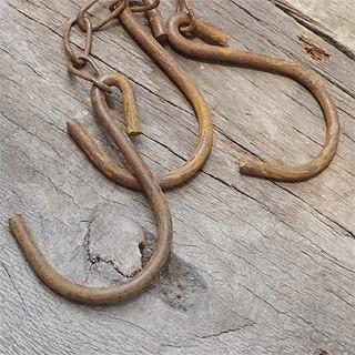 アイアン チェーン フック インダストリアル 無骨 ハンギング レトロ