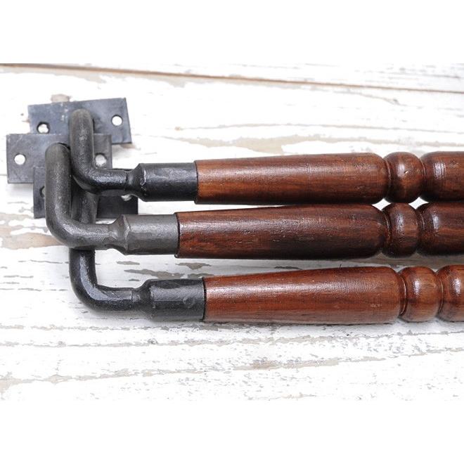 アイアン ドア ハンドル 取っ手 金具 インダストリアル レトロ