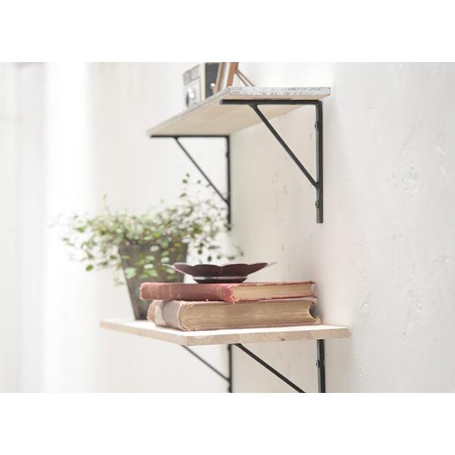 アイアン 棚受け ブラケット おしゃれ インダストリアル ウォール