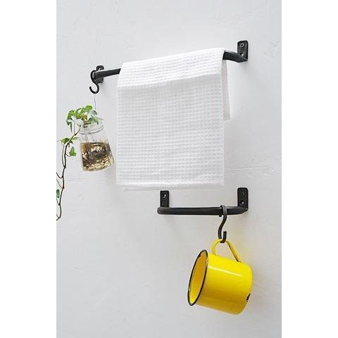 アイアン タオル掛け おしゃれ タオルハンガー レトロ アンティーク調