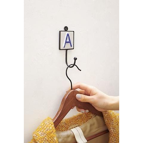 アイアン 陶器 フック 金具 壁掛け おしゃれ ウォールフック