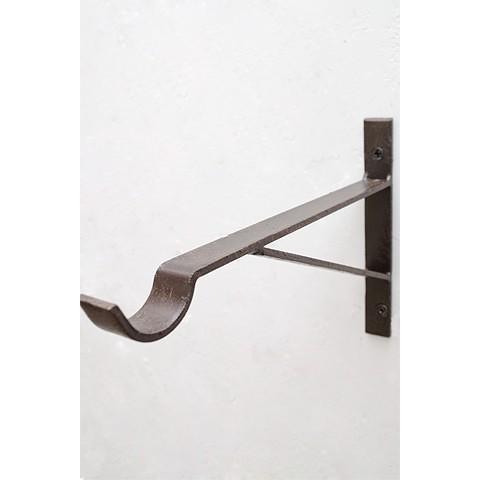 アイアン ハンギング グリーン ブラケット フック レトロ アンティーク