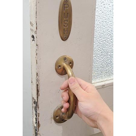 真鍮 ドア ハンドル 取っ手 金具 レトロ 引き出し 扉 つまみ ツマミ