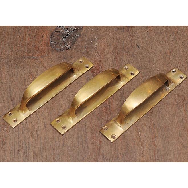 真鍮 ドア ハンドル 取っ手 金具 レトロ 引き出し 扉 つまみ ツマミ