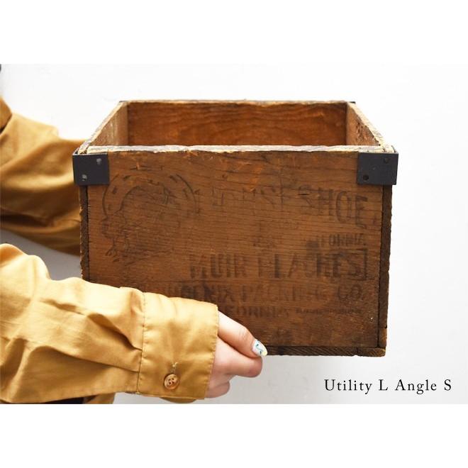 アイアン 金物 Lアングル 等辺 ブラック シルバー コーナー