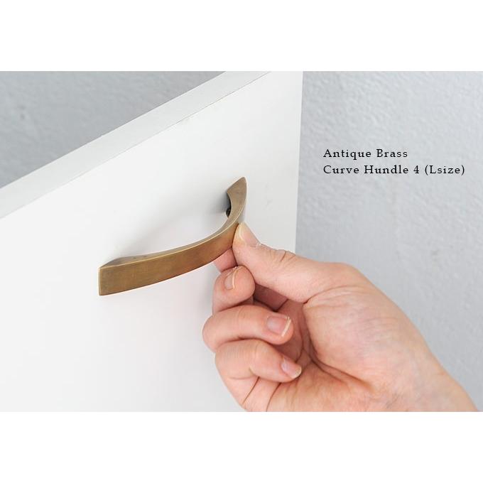 真鍮 ツマミ 取っ手 金具 引き出し ドア ハンドル 扉 つまみ アンティーク調 Diy アンティークブラス カーブハンドル4 L Hd750 Junk Rustic Colors Yahoo 店 通販 Yahoo ショッピング