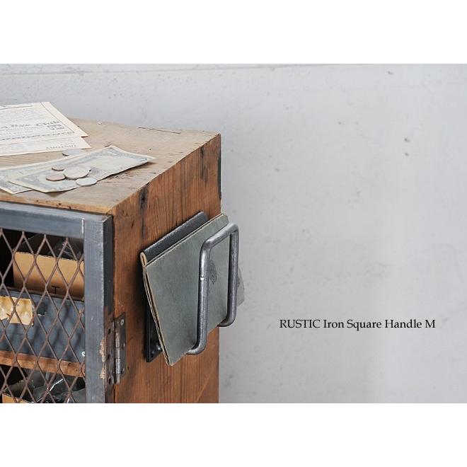 アイアン 取っ手 ハンドル インダストリアル ドアノブ 金具 ドア